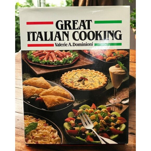 Great Italian Cooking Cookbook by Valerie Ann Dominioni 150+ Authentic Recipes - Picture 1 of 12